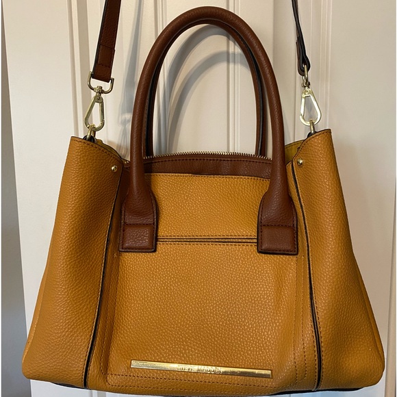 Steve Madden Handbags - Steve Madden Yellow/Brown Hand Bag Mustard